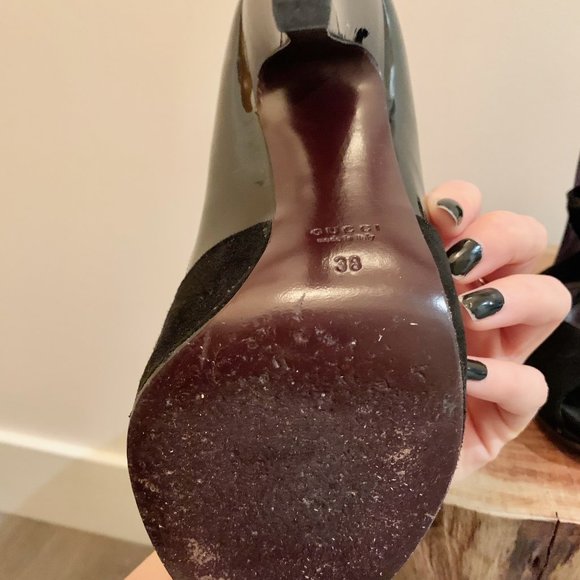 Black Gucci Pumps - Picture 4 of 5